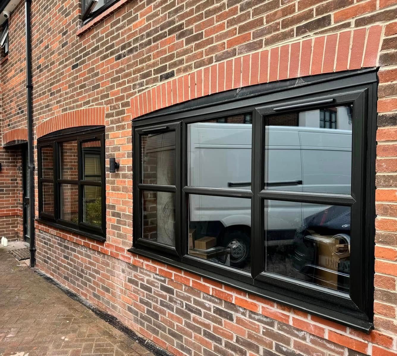 Window Frames, Brickwork, Garage Conversion